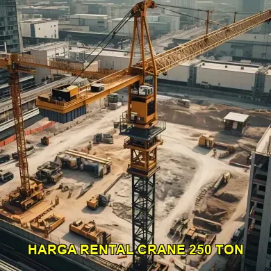 harga rental crane 250 ton